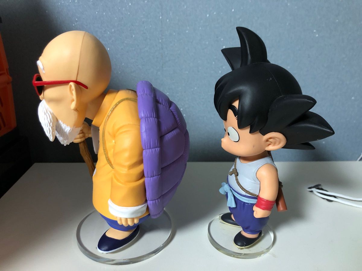 ドラゴンボール コレクション 悟空 亀仙人 箱無し フィギュア ドラゴンボール コレクション 悟空 亀仙人 箱無し フィギュア
