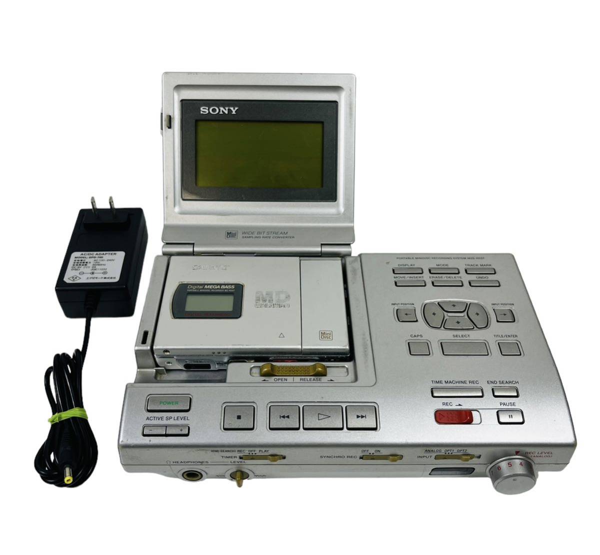 SONY ソニー Walkman ウォークマン MDレコーディングシステム MDステーション ポータブル プレーヤー MZS-R5ST (MZ-R5ST)_画像1
