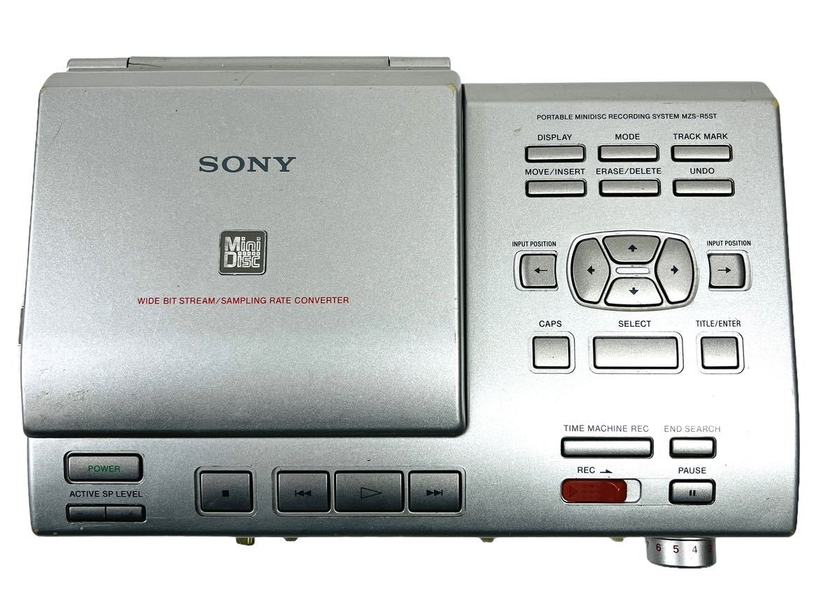 SONY ソニー Walkman ウォークマン MDレコーディングシステム MDステーション ポータブル プレーヤー MZS-R5ST (MZ-R5ST)_画像8