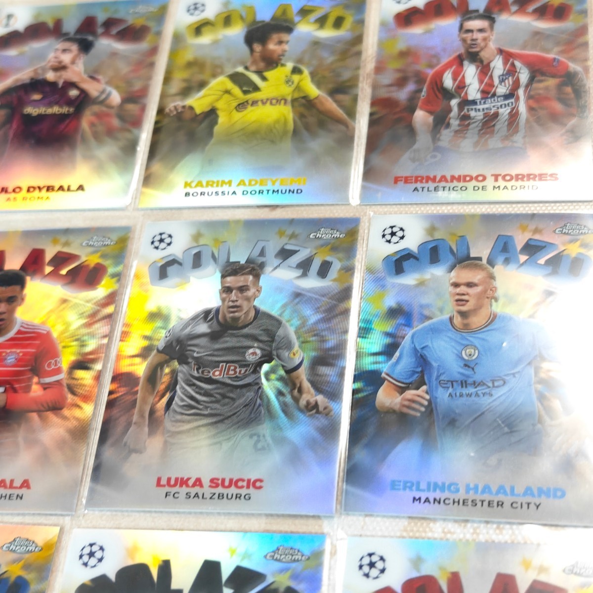 (1-20)20枚セット 2022-23 Topps Chrome Golazo COMPLETE SET インサート コレクション _画像3