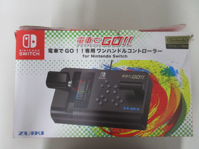 動作品 ニンテンドーSwitch 電車でGO!!専用ワンハンドルコントローラー for Nintendo Switch　ZUIKI_画像6