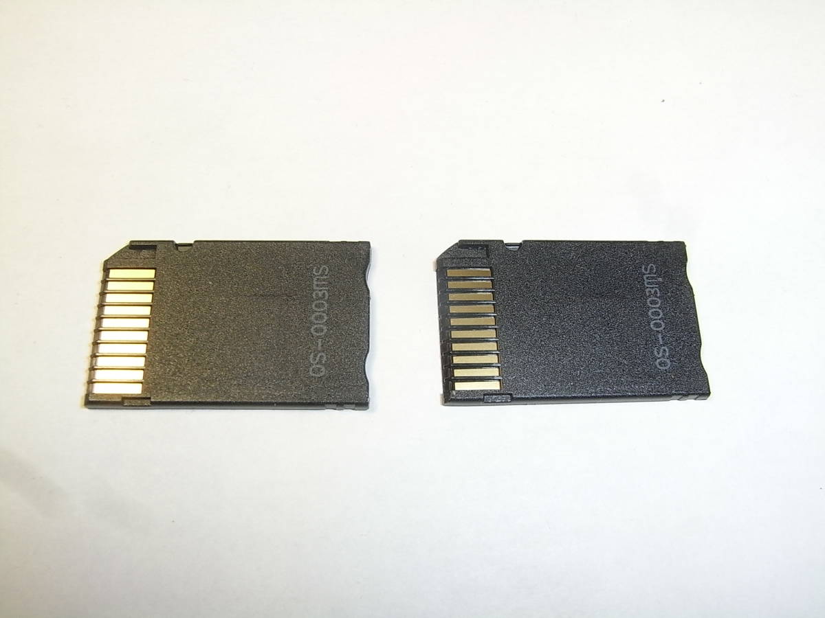 microSD→メモリースティック Pro Duo 変換アダプタ/2枚セット/送料無料_画像2