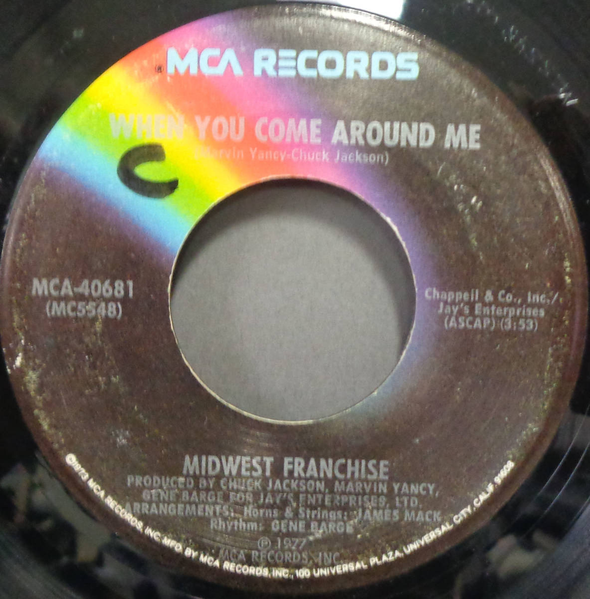 【SOUL 45】MIDWEST FRANCHISE - COME ON LET'S DANCE / WHEN YOU COME AROUND ME (s231208038) _画像1