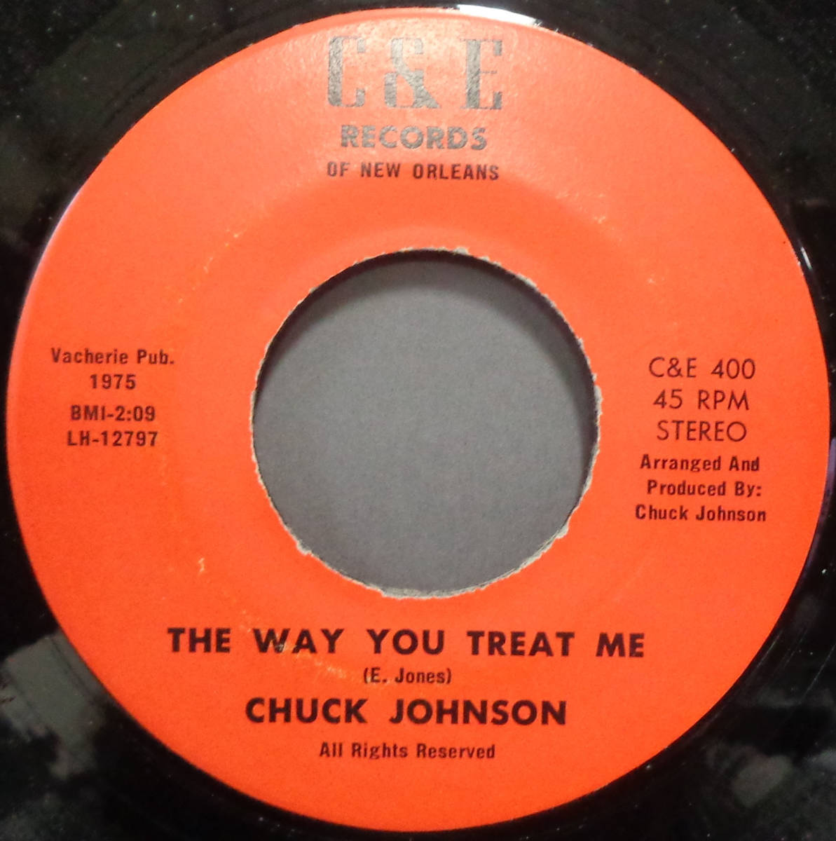 【SOUL 45】CHUCK JOHNSON - THE WAY YOU TREAT ME / YOUR LITTLE WORLD (s231209024) _画像1