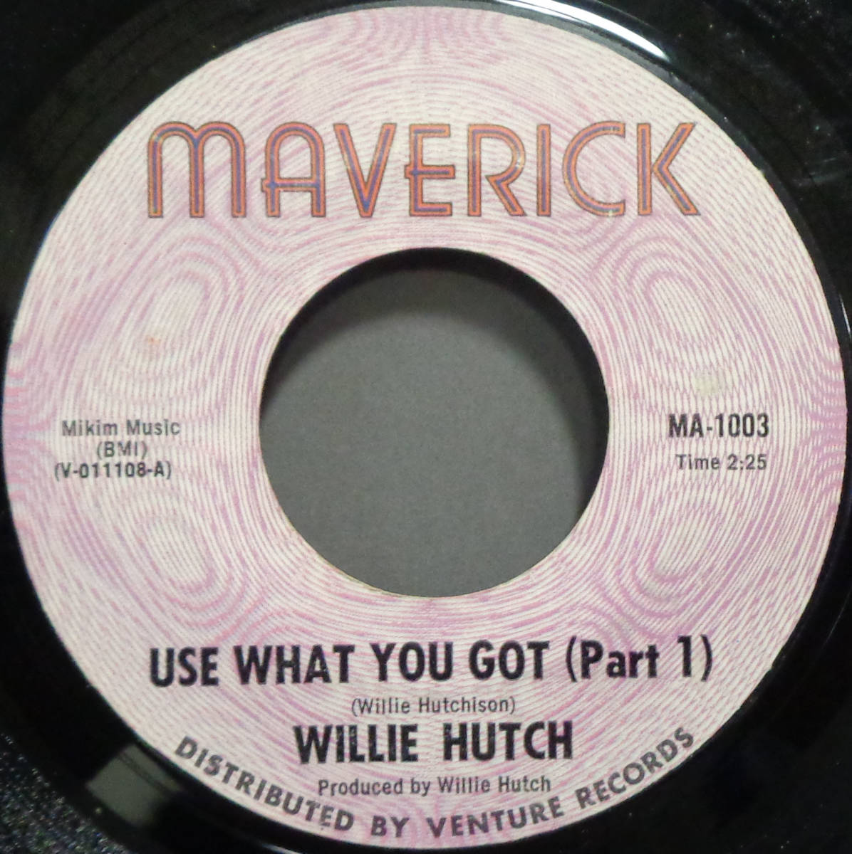 【SOUL 45】WILLIE HUTCH - USE WHAT YOU GOT / PT.2 (s231212033) _画像1