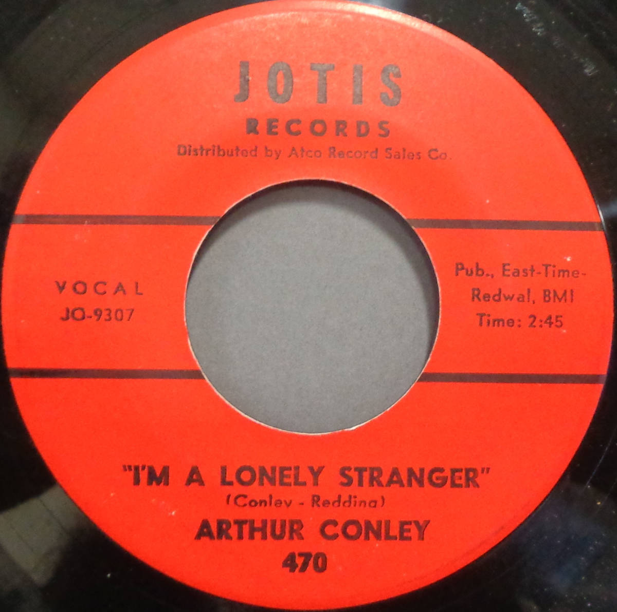 【SOUL 45】ARTHUR CONLEY - I'M A LONELY STRANGER / WHERE YOU LEAD ME (s231209014) _画像1