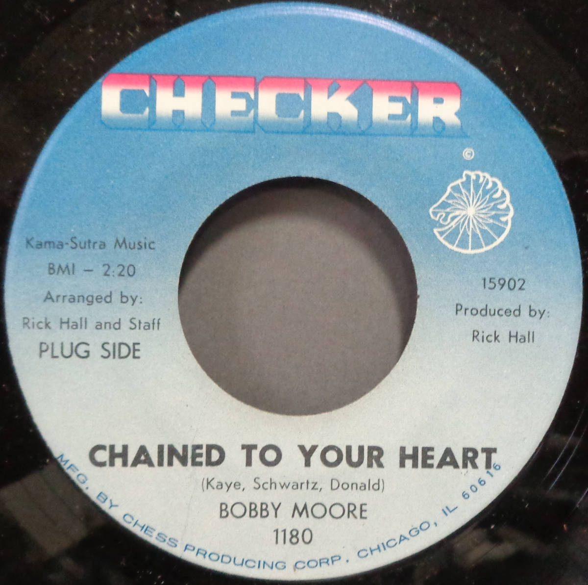 【SOUL 45】BOBBY MOORE - CHAINED TO YOUR HEART / REACHING OUT (s231208025) _画像1