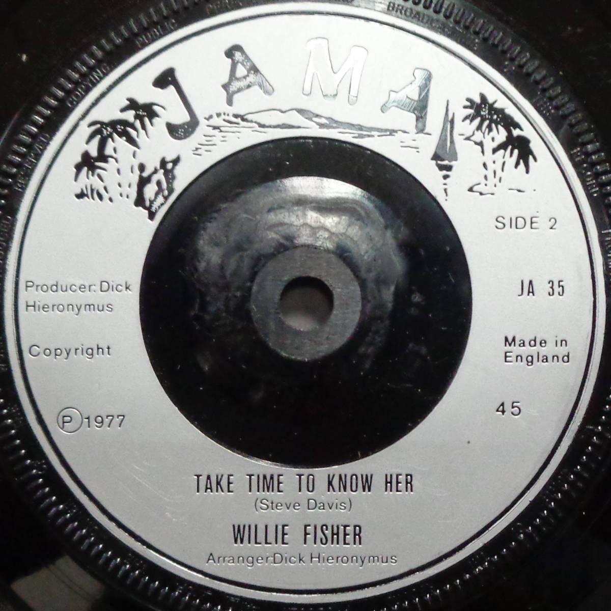 【SOUL 45】WILLIE FISHER - PUT YOUR LOVIN ON ME / TAKE TIME TO KNOW HER (s231201034) _画像1