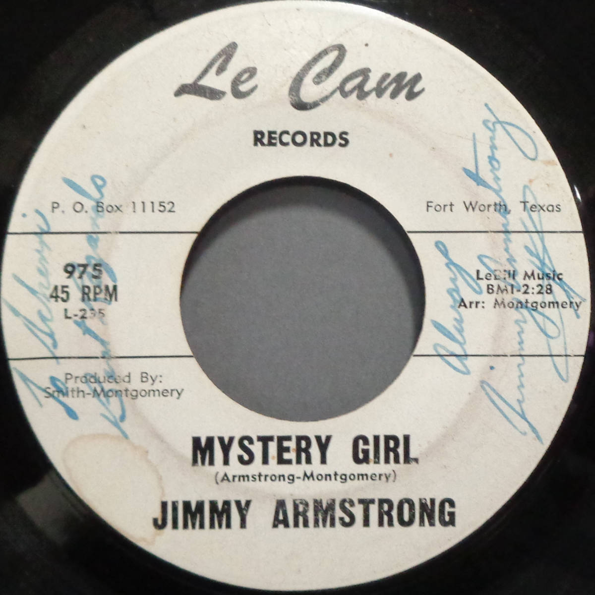 【SOUL 45】JIMMY ARMSTRONG - MYSTERY GIRL / IT'S LOVE (s231203032)