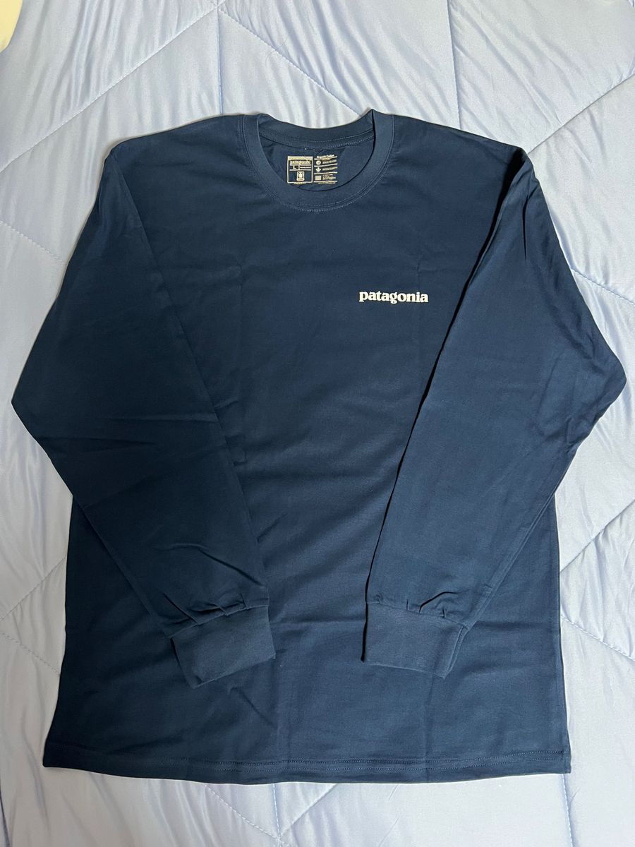 ブルーL  パタゴニア patagonia 長袖Tシャツ ロングTシャツ ロンT