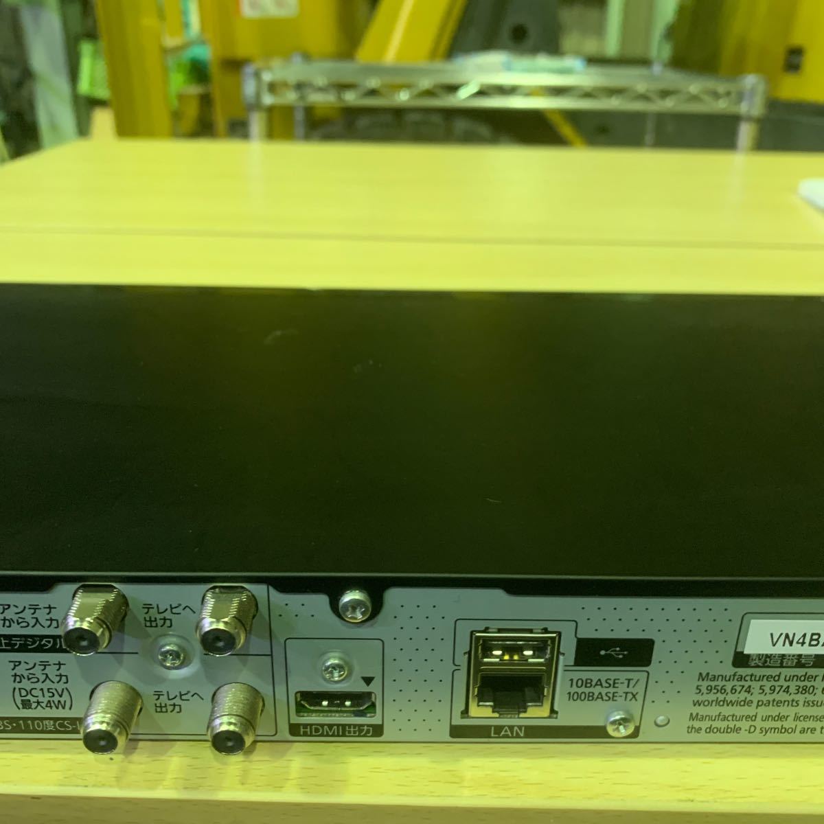 岸170 500GB☆14年☆パナソニック/DIGA☆HDD/BDレコーダー☆DMR-BWT560☆2番組同時録画☆3D対応機 管CX15041_画像6