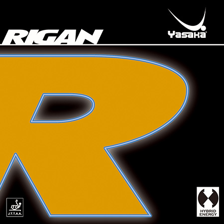 [卓球]RIGAN(ライガン) 赤・中厚 Yasaka(ヤサカ)の画像1