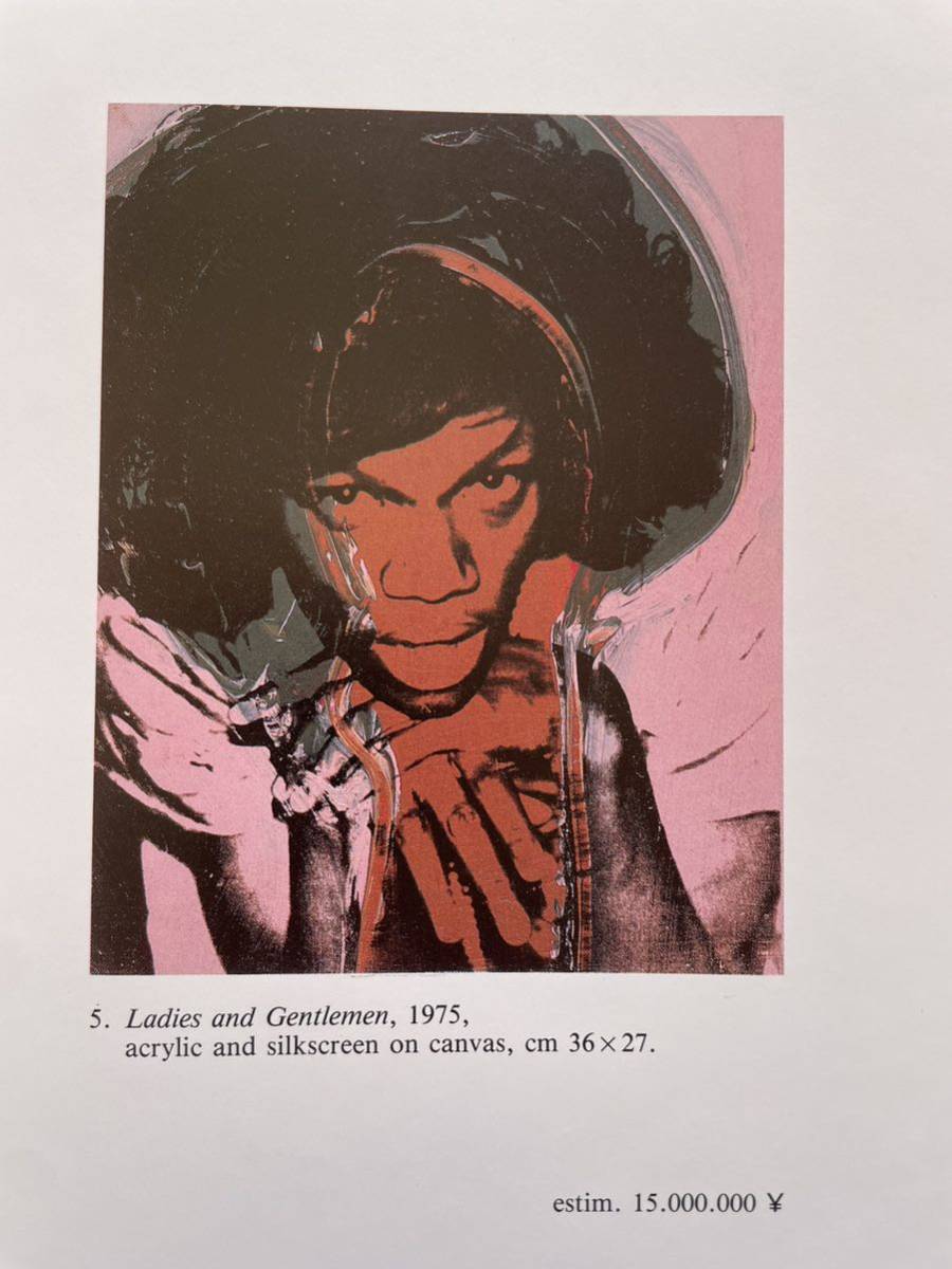 Andy Warhol LADIES AND GENTLEMEN アンディーウォーホル|Yahoo Andy Warhol LADIES AND GENTLEMEN アンディーウォーホル|Yahoo
