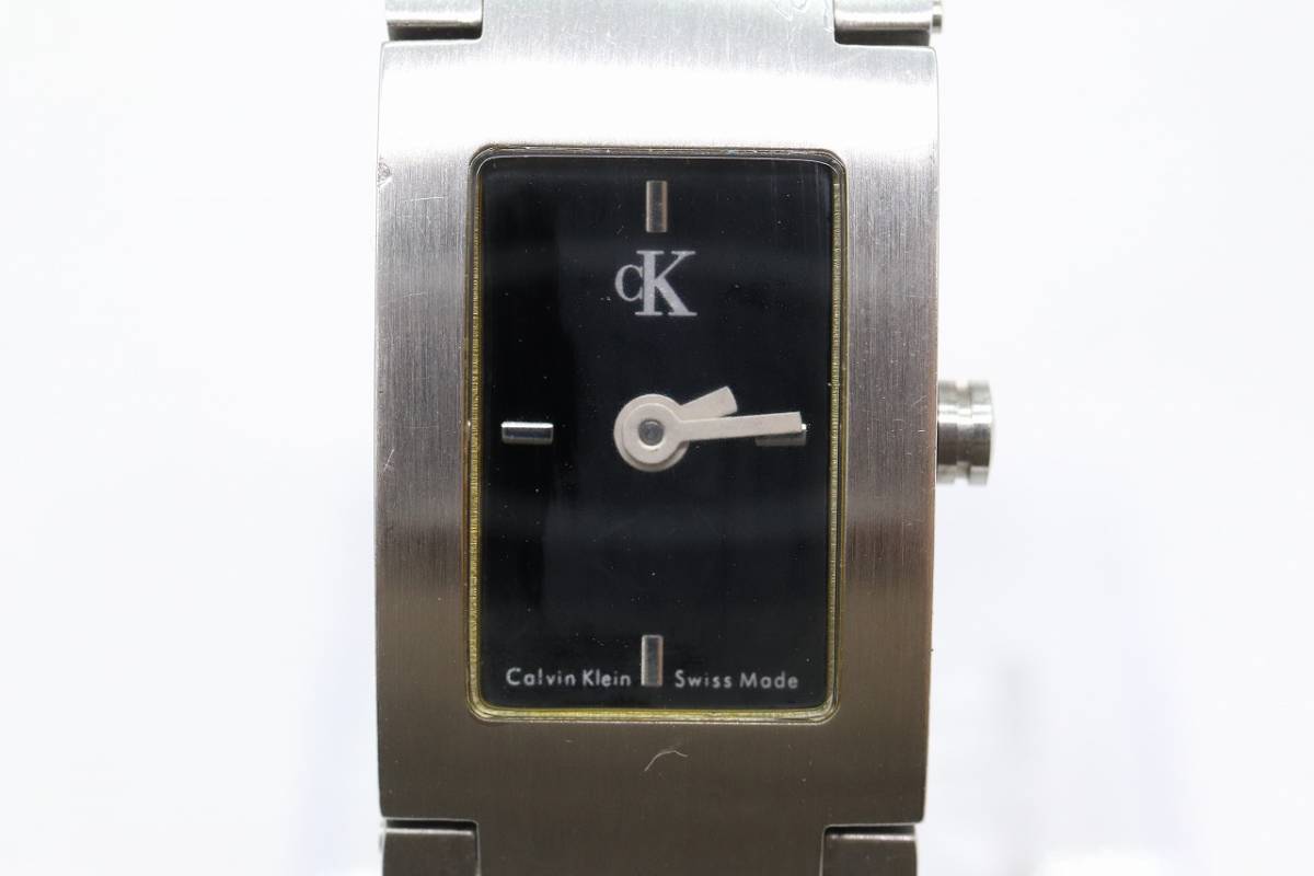 【W108-23】動作品 電池交換済 Calvin Klein カルバンクライン 腕時計 K4111 レディース【送料全国一律185円】_画像3