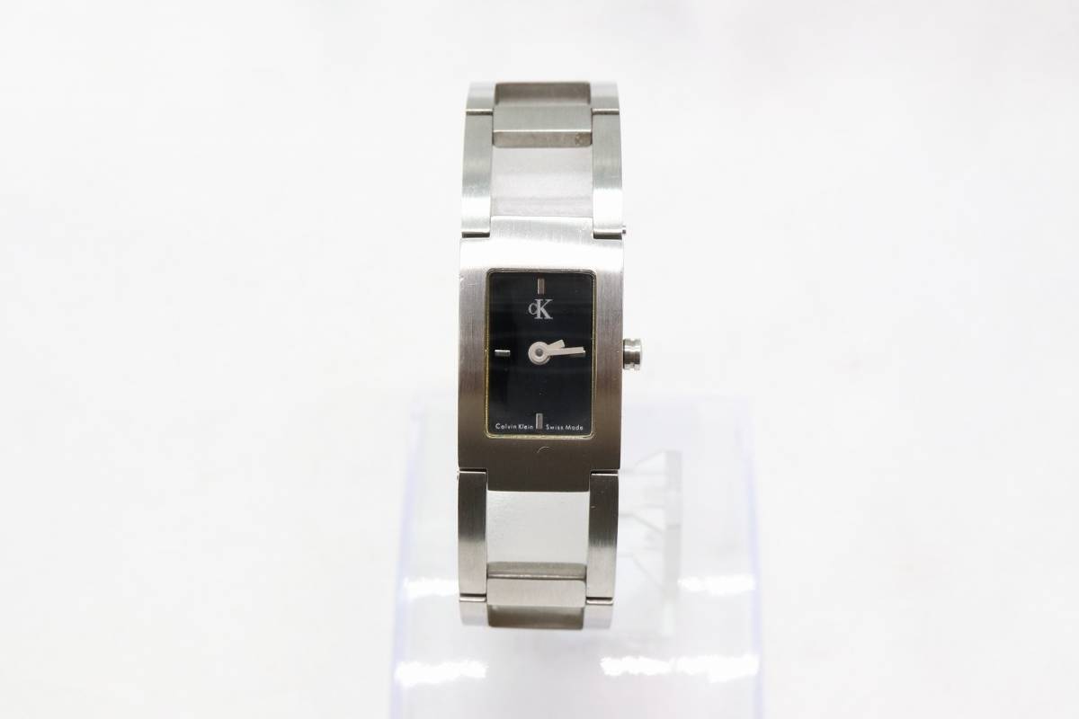 【W108-23】動作品 電池交換済 Calvin Klein カルバンクライン 腕時計 K4111 レディース【送料全国一律185円】_画像2