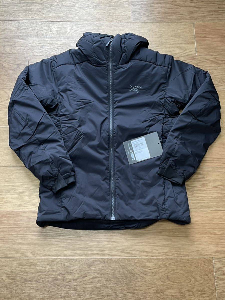 【新品】ARC’TERYX アークテリクス Atom Heavyweight Hoody アトム ヘビーウェイト フーディ ブラック Sサイズ_画像3