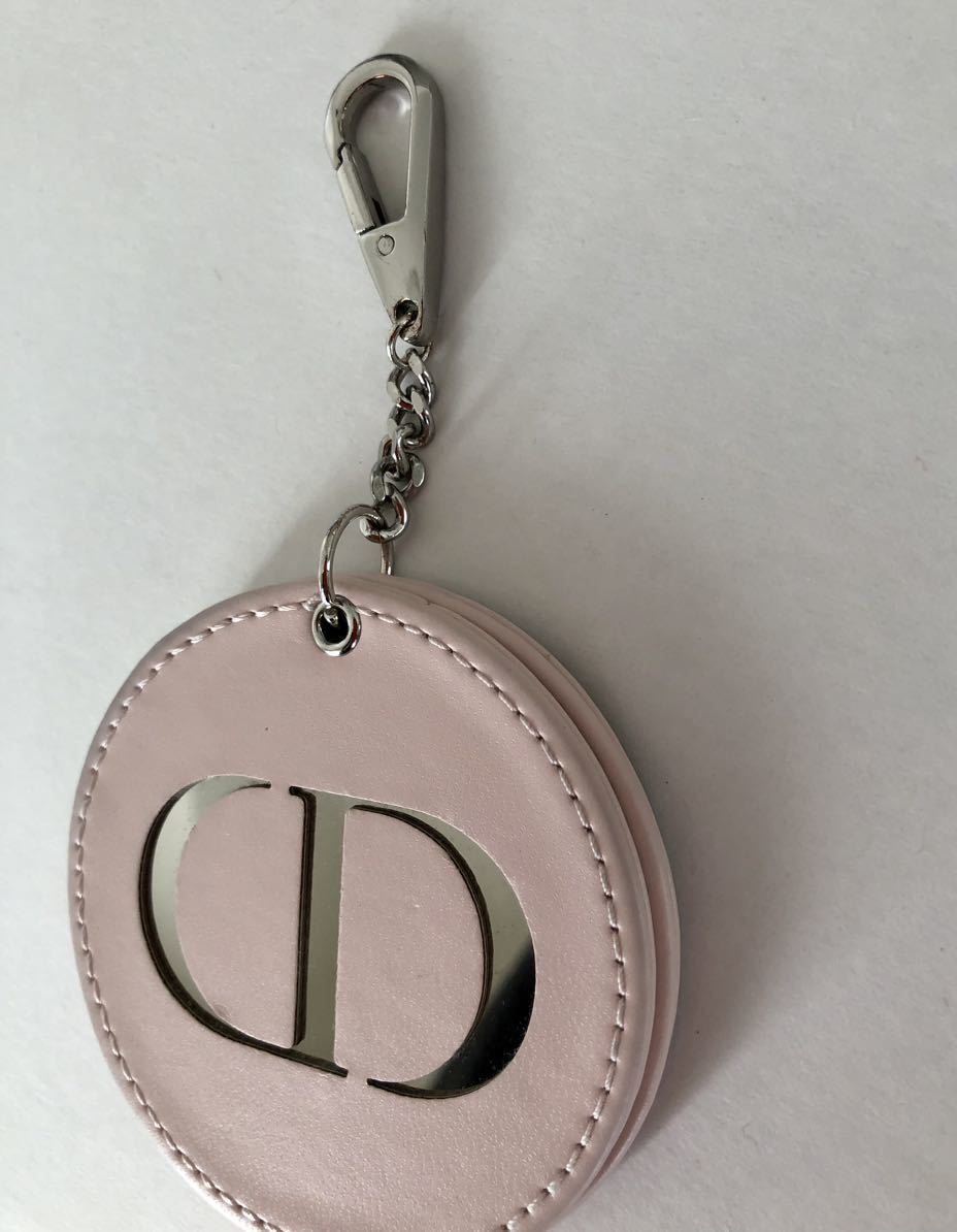 Dior ディオール ノベルティ ミラーチャーム ピンク お礼や感謝