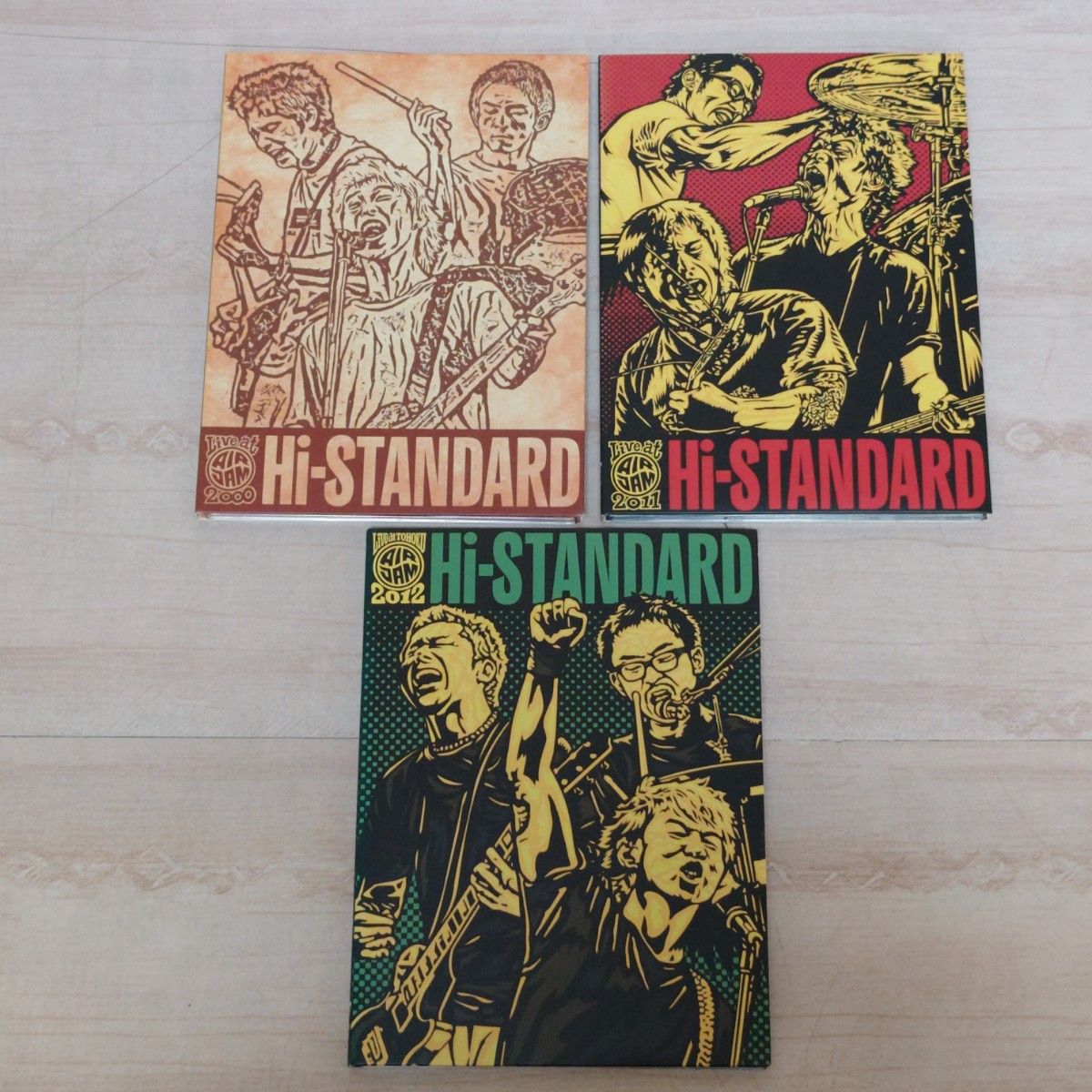 Hi-STANDARD / AIR JAM 2000・2011・2012 DVD3枚セット