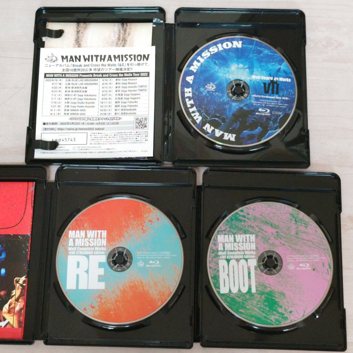 MAN WITH A MISSION / DVD+Blu-ray 9枚セット