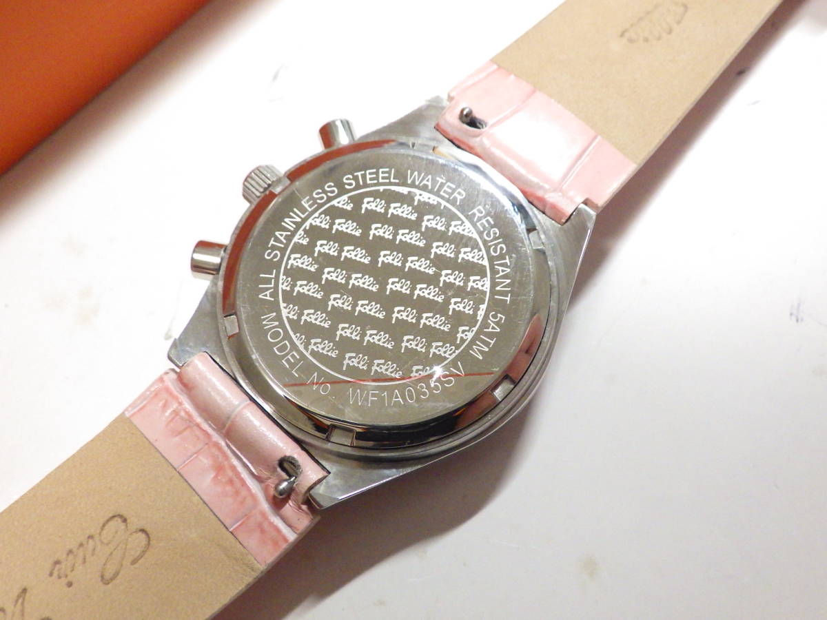 Folli Follieフォリフォリ レディース腕時計 WF1A035SVS-PI #506_画像2