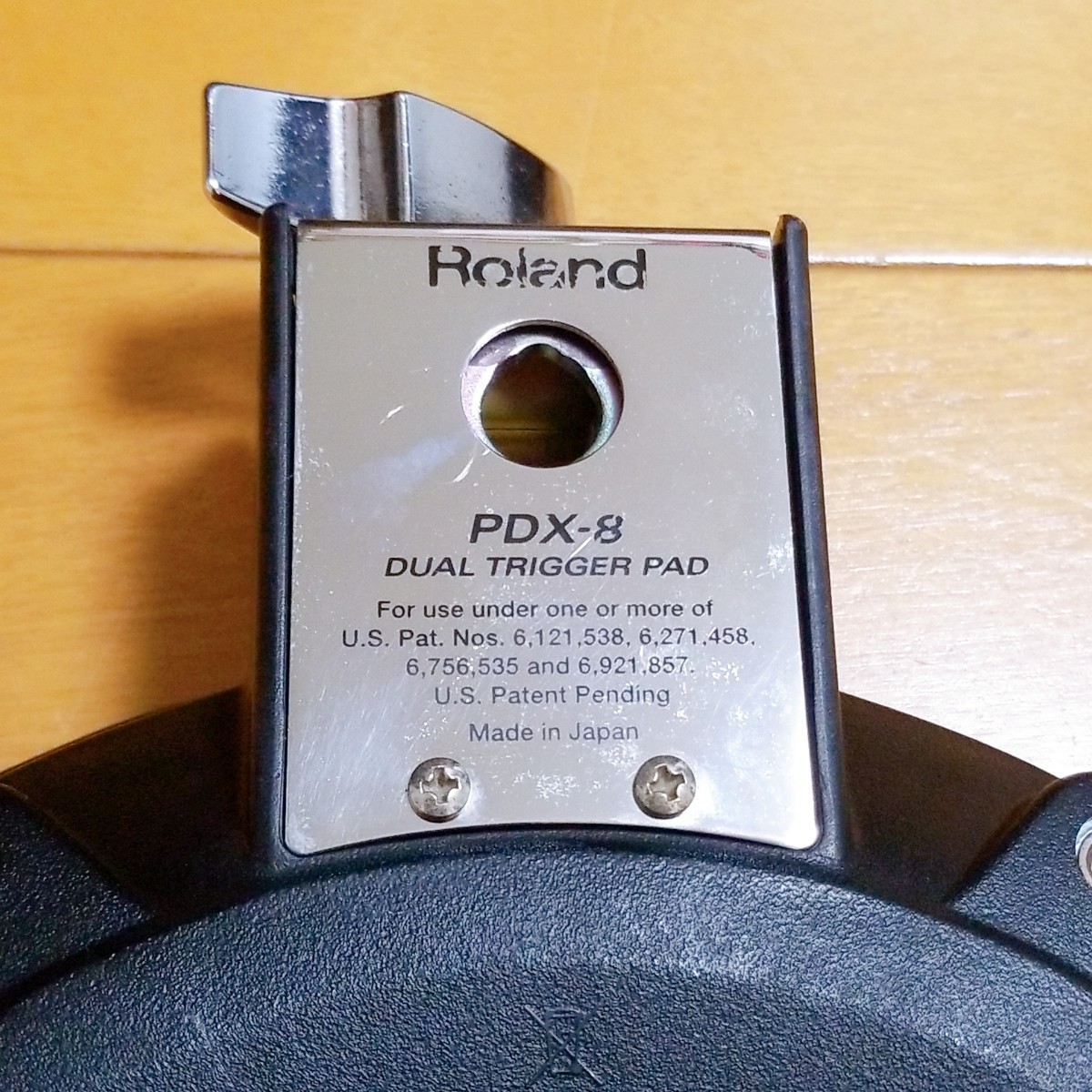 Roland V-Drums用　パッド　PDX-8　ローランド　電子ドラム スネア パッド【ジャンク】_画像9