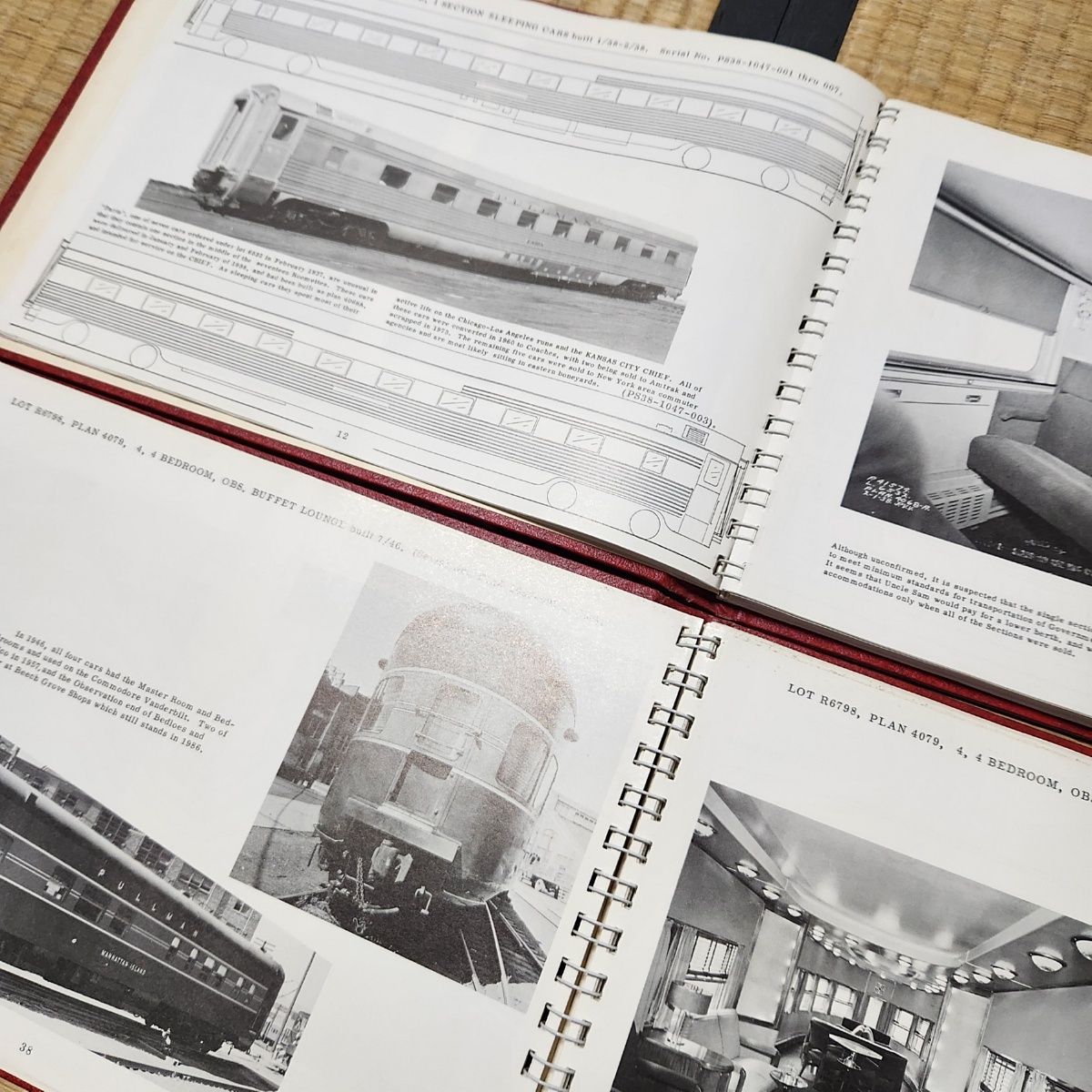 THE OFFICAL PULLMAN-STANDARD Vol.1～6 サンタフェ　ニューヨークセントラル サザンパシフィック等 洋書 鉄道 100s23-4595_画像4