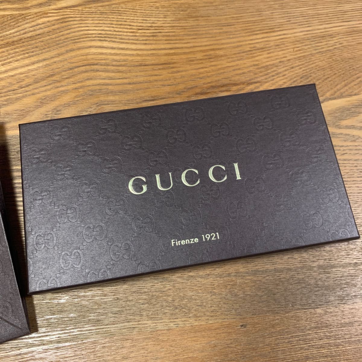 GUCCI グッチ 紙袋 空箱 封筒 おそろい ブラウン