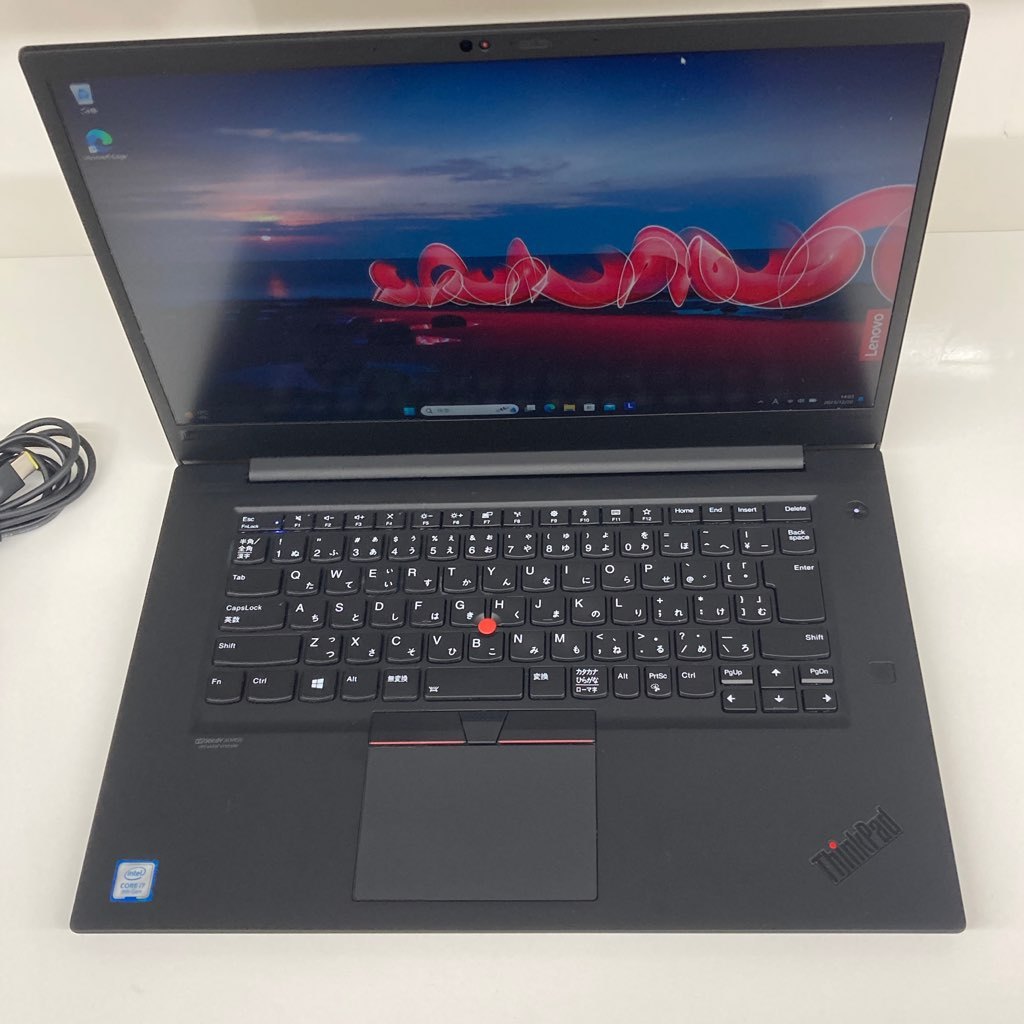 ●SSD512GB●ThinkPad X1 Extreme Gen2 i7-9750H 32GB GTX1650 Max-Q搭載_画像2