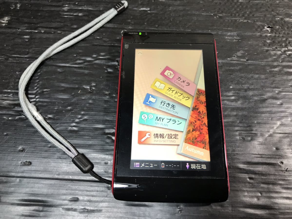 122415 美品 Panasonic パナソニック 旅ナビ CN-MH01L SDカード付 2GB 8GB_画像1