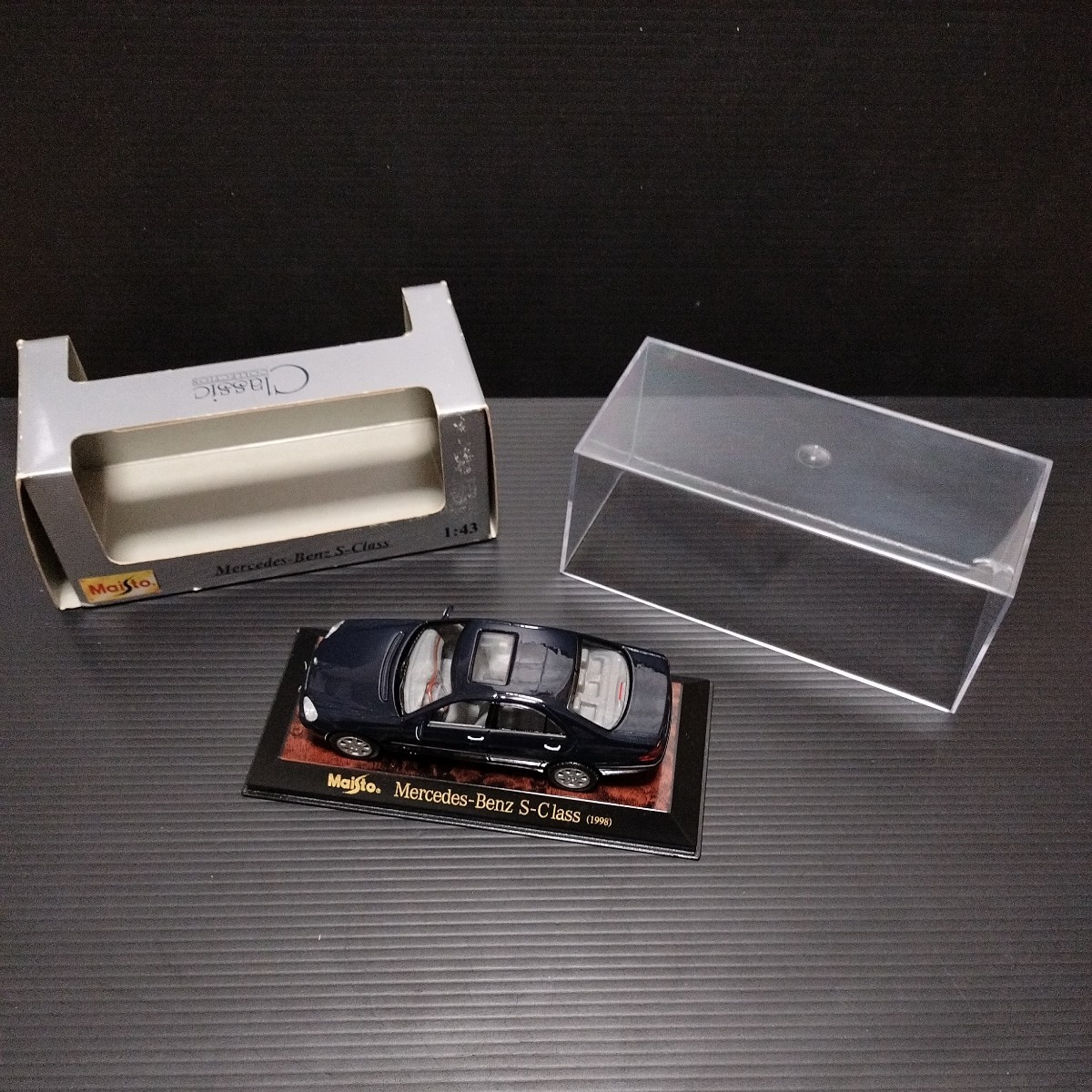 maisto「1/43 Mercedes-Benz Sクラス 1998」マイスト ミニカー maisto「1/43 Mercedes-Benz Sクラス 1998」マイスト ミニカー