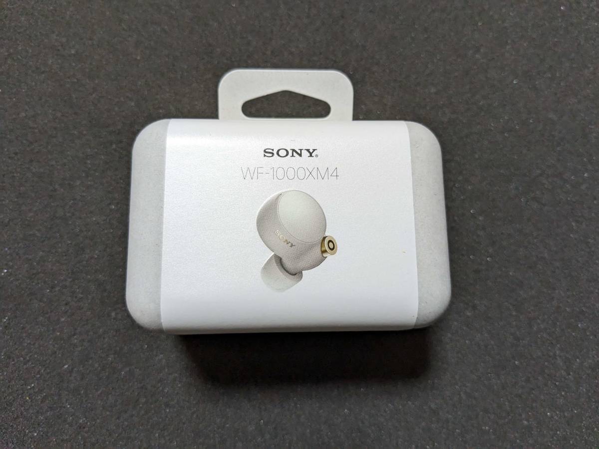 新品 未開封 SONY ソニー ワイヤレスノイズキャンセリングイヤホン WF-1000XM4 イヤホン イヤフォン ノイズ ノイキャン A_画像1