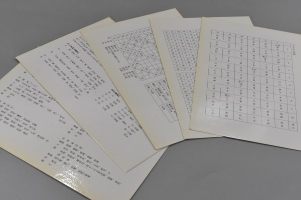 泰山流 六壬神課要訳 伊藤泰苑 京都書院 七百二十課式 改訂版 2冊セット 昭和61年 別表 箱付 占術 卜占 古代中国 仏教 占い 資料 TZ-476G_画像6