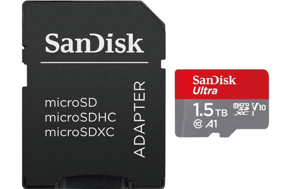 ★正規品保証★SanDisk microSDカード Ultra 1.5TB UHS-I Class10 アダプタ付_画像1