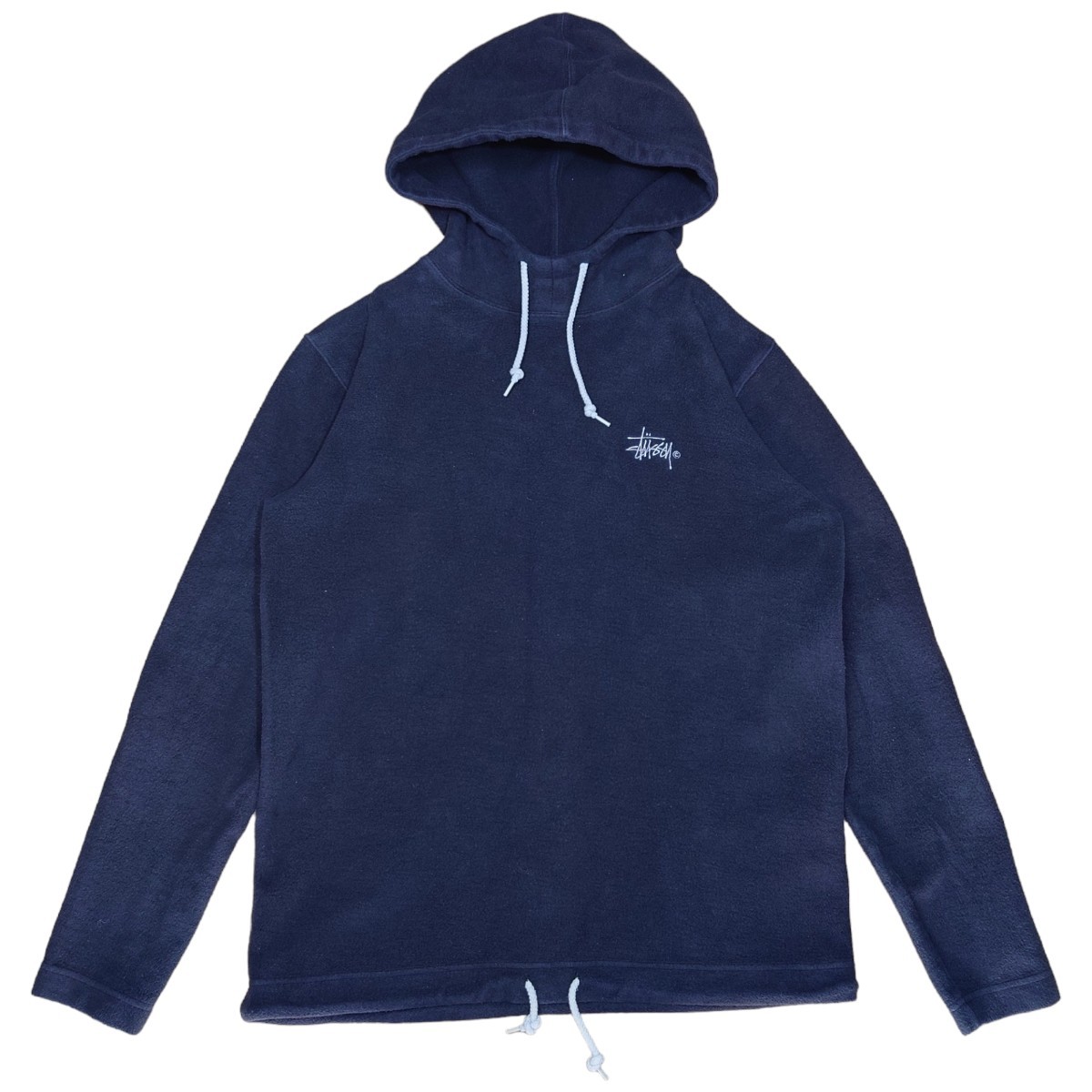 STUSSY one отметка Logo вышивка флис Parker б/у одежда Stussy 