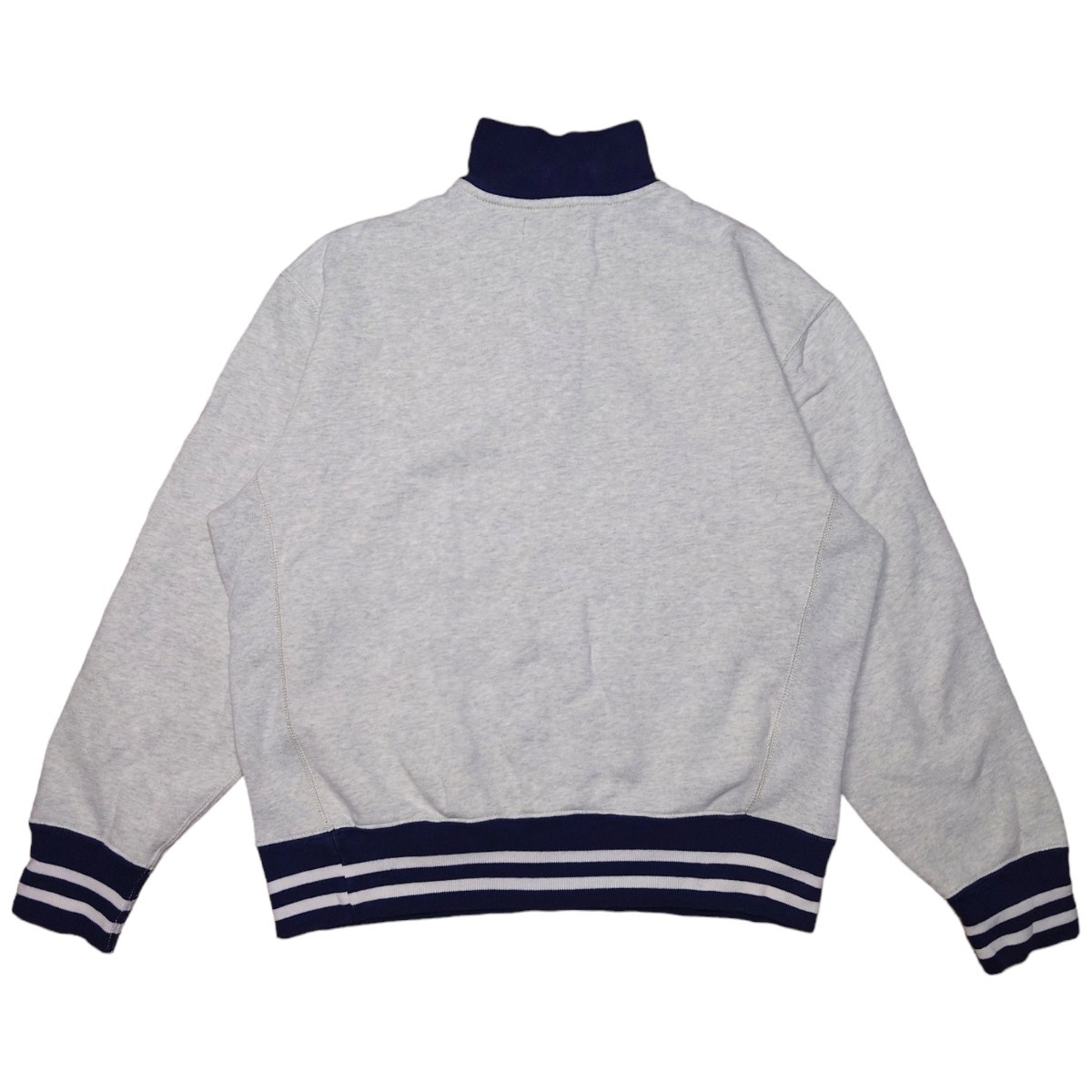 90s Polo Ralph Lauren P Wing Logo embroidery half Zip sweat sweatshirt old clothes 