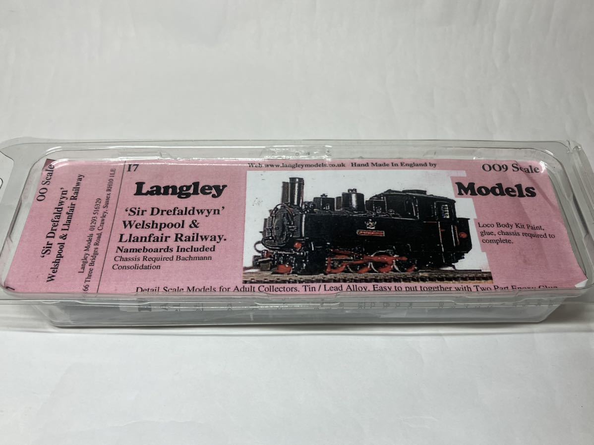 OO9 ナロー 1/76 9mm Langley Models Welshpool & Llanfair Railway ‘Sir Drefaldwin’ 0-8-0 Tank loco 組立キット_画像1