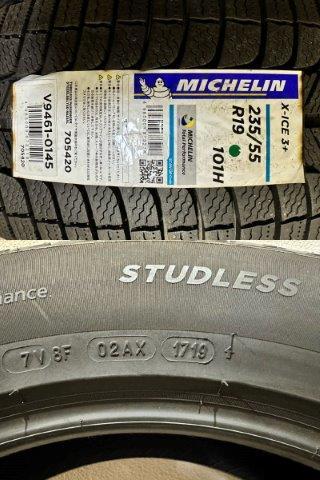 [ higashi Omiya ] new goods outlet studless Michelin XI3+ 235/55R19 2019 made 4 pcs set RX RAV4 Benz GLC Audi Q5 Discovery 