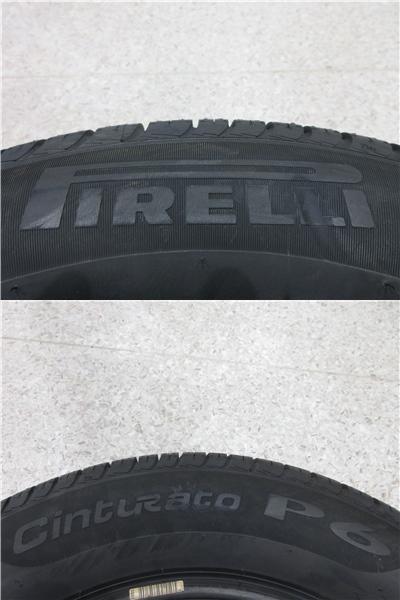 送料無料 4本 新品 ピレリ CINTURATO P6 205/65R16 タイヤ セット 夏 21.22年製 ヤリスクロス アルファード エスティマ ステージア 新潟_画像4