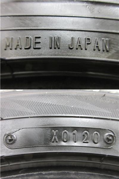 送料無料 1本 ダンロップ WM02 195/50R16 スタッドレス タイヤ 単品 国産 冬 20年製 スペア ヴィッツ スイフト ウイングロード プレマシー_画像5