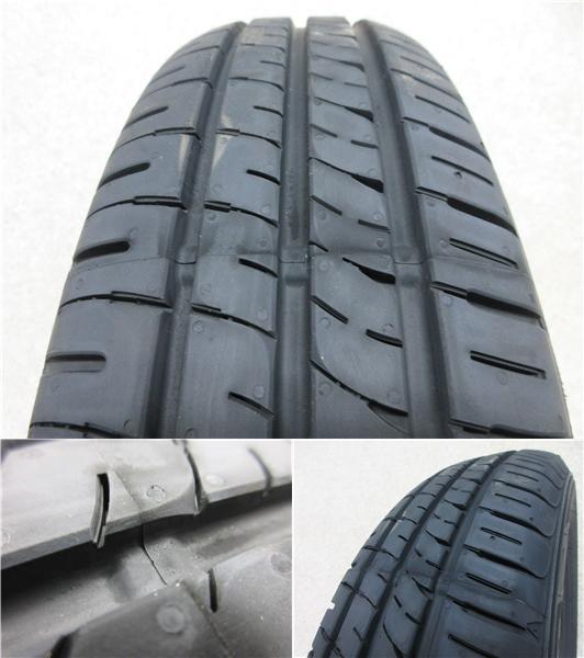 送料無料 4本 ダンロップ エナセーブ EC204 165/70R14 タイヤ セット 国産 夏 23.21年製 ヴィッツ パッソ アクア マーチ ソリオ kei 新潟_画像2