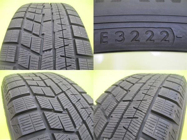 XV フォレスター バリ溝中古冬セット 225/55R17 ヨコハマ アイスガード IG60 2022年製 インプレッサXV 純正アルミ 7.0J 17 5/100 +48_画像5