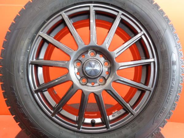 クロストレック フォレスター 冬タイヤ 新品 グッドイヤー ICENAVI SUV 225/60R17 2022年製 中古 VELVA 17インチ 4本セット SK系 GU系_画像3