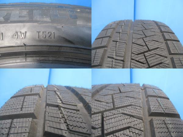 4本 未使用品!! 2021年製 スタッドレス タイヤ ピレリ ice ASIMMETRICO 235/50R18 97Q LS アルファード ヴェルファイア などに_画像4