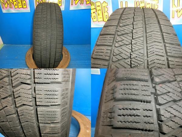 送料無料 中古 スタッドレス ブリヂストン ブリザック VRX2 225/60R17 99Q ホイール付 4本フォレスター アルファード ヴェルファイア_画像6