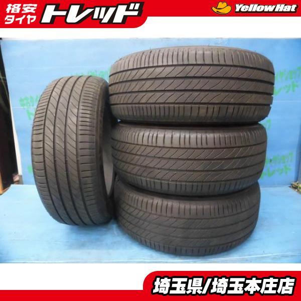 カムリ クラウン エスティマ 中古 ほぼ新車外し ミシュラン プライマシー3 215/55R17 94V 4本セット 夏タイヤ サマータイヤ 215/55/17_画像1