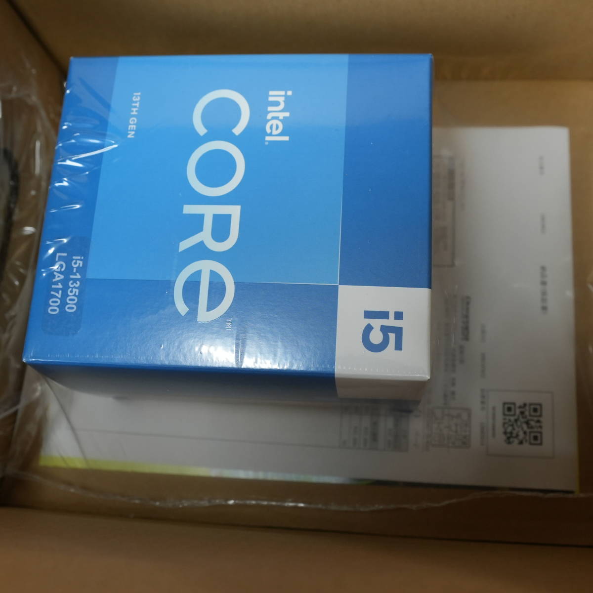 Intel インテル Core i5 13500 ドスパラ購入 未開封新品_画像2