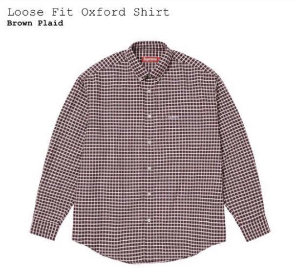 SUPREME Loose Fit Oxford Shirt 長袖シャツ Lシャツ シュプリーム _画像1