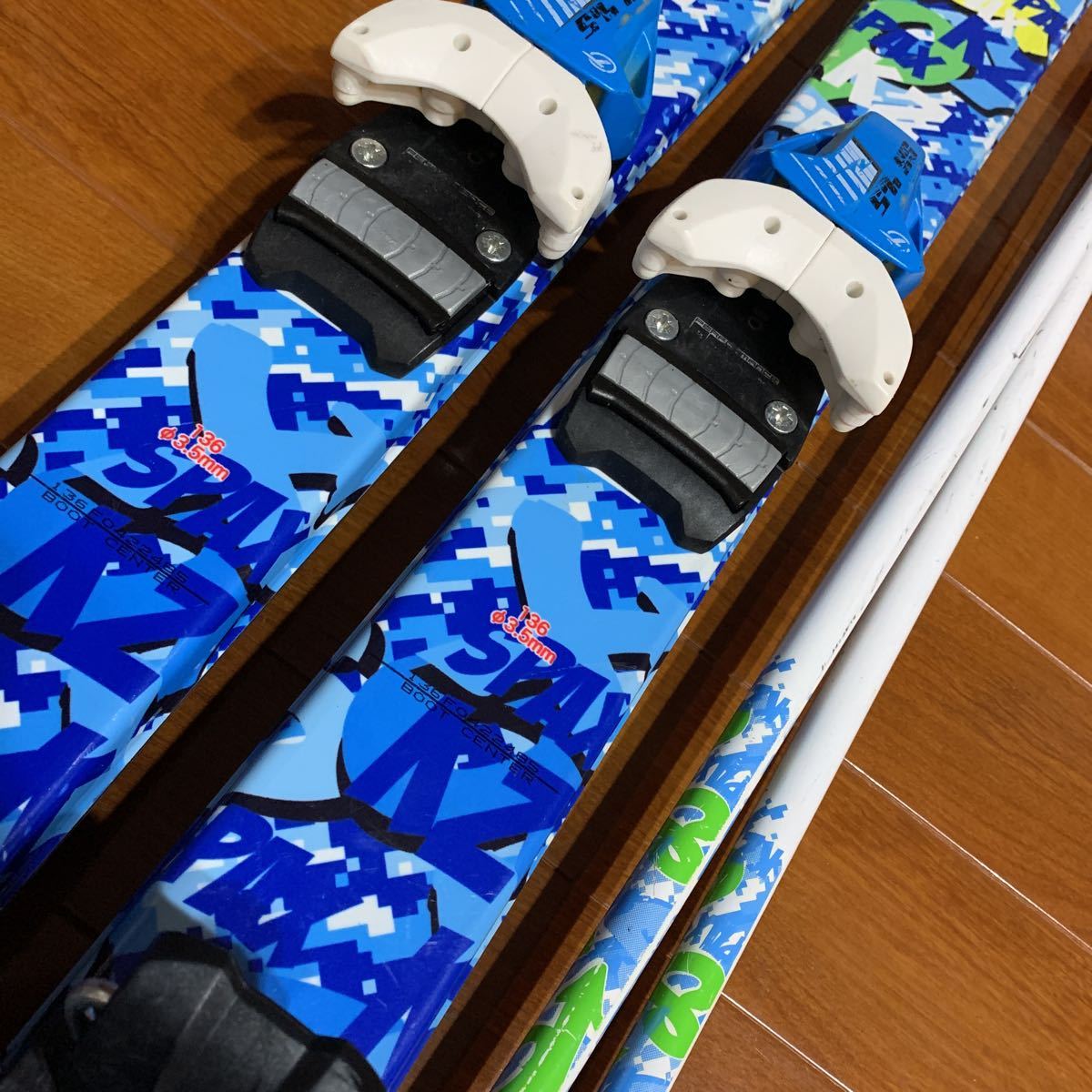 子供 スキーセット kazama 136_画像3