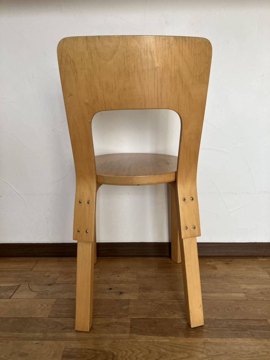 ALVA AALTO chair No.66 / 70s-80saruva*a Alto мебель интерьер Северная Европа 