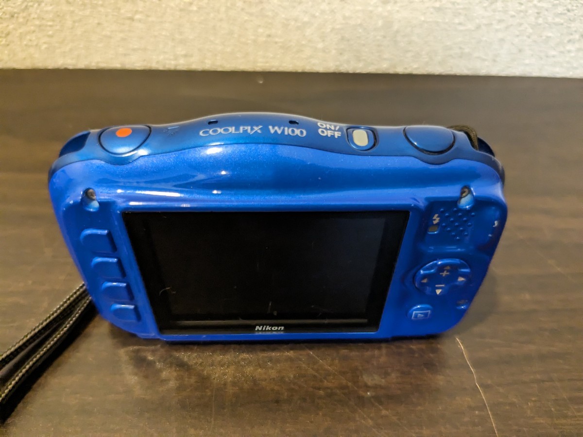 NIKON COOLPIX W100 防水・耐衝撃コンパクトデジタルカメラ　ニコンクールピクス　Y475_画像2